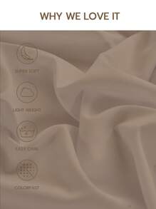 1 pieza Sábana ajustada de unicolor, protector de colchón, funda de colchón, diseño de bolsillo profundo, suave y transpirable, se ajusta a varios tamaños de cama - Individual, Doble, Queen, King