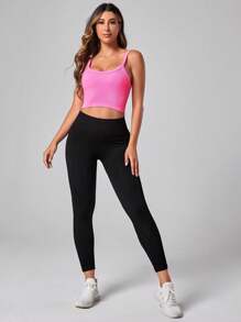 3pcs/Set Seamless Sport Camisole - Multicolor - View 7