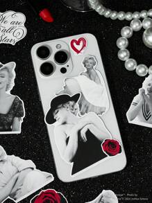 Marilyn Monroe X SHEIN 55pcs Package Of Figure & Butterfly Pattern Stickers