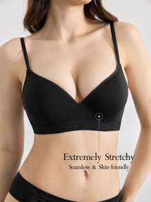 Ocili 實心簡約款無線背心內衣