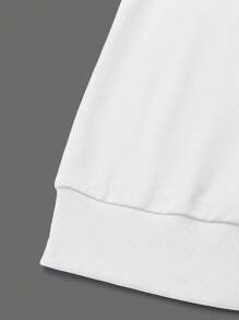 SHEIN Unity 2pcs/Set Women Crew Neck Sweatshirt And Comfy Shorts Set, Casual Outfit For Fall/Winter