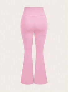 SHEIN EZwear 3pcs/Pack Plus Size Flared Pants For Spring