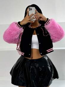 Maweii Áo khoác thường ngày dài tay cổ bẻ cài nút phía trước bằng vải bông cỡ lớn - Nhiều màu - Xem 7