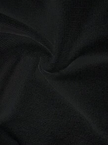 Calvaya Suéter holgado de cuello redondo, de manga corta y tejido para mujer de talla grande, adecuado para otoño/invierno