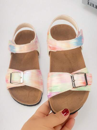 1 双舒适时尚多功能女童沙滩/儿童平底凉鞋