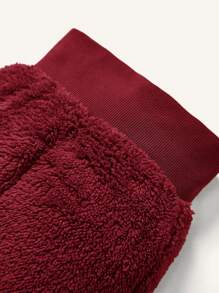 Cozy Pixies 2 peças Conjunto de Casaco com Capuz de Fleece e Calça Grossa para Bebê Menina