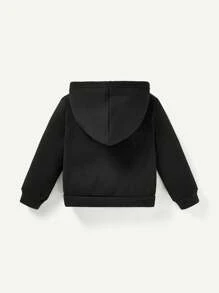 Cozy Pixies 2 pezzi Set di tuta da neonato maschio con felpa con cappuccio in tinta unita e pantaloni con vita elastica