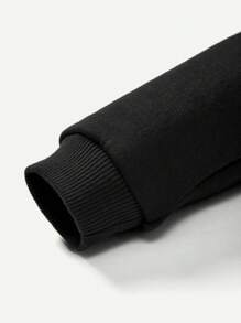 Cozy Pixies 2 pezzi Set di tuta da neonato maschio con felpa con cappuccio in tinta unita e pantaloni con vita elastica