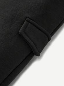 Cozy Pixies 2 pezzi Set di tuta da neonato maschio con felpa con cappuccio in tinta unita e pantaloni con vita elastica