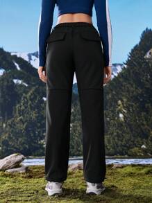 In My Nature In My Nature Women's Casual Outdoor Sports Waterproof Lined Warm Thermal Lined Hiking Pants With Zipper Pockets