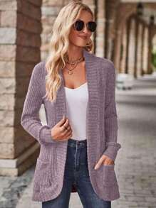 Chiquease Pantalones cortos de mujer informales de terciopelo acanalado con bolsillos laterales y chaqueta ligera