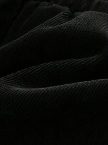 Cozy Pixies 2pcs Baby Girl Colorful Striped Ruffle Collar Long Sleeve Sweatshirt & Mini Skirt Set - Black and White - View 7