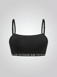 EasyFave Sujetador inalámbrico y sin acolchado para mujer