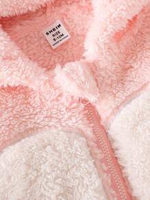 Girls' Winter Jumpsuit, Cute Baby Jumpsuit For Cold Season - Baby Pink - View 5