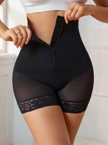 Damen Shapewear Unterteil mit Reißverschluss, bequem und formend für Taille und Po