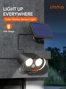 JMMO Solar Outdoor Light,Owl Shaped Solar Light,Outdoor Solar With Motion Sensor IP65 Waterproof Solar Lawn Lamps Suitable For Decorating Porch Garage Garden Backyard Garden Playground Area And Other Decorative Lighting