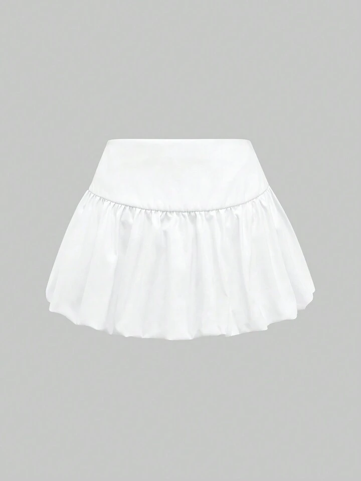 Our Kawaii Y2K Bubble Girl Casual Versatile Low-Waisted Mini Skirt