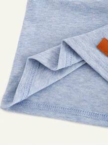 Cozy Pixies 3pcs/Set Baby Boys' Round Neck Raglan Sleeve Top Set - Multicolor - View 5