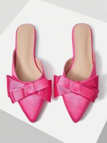 MOTF PREMIUM FASHIONABLE COMFY ROSE PINK FLAT SHOES FOR WOMEN - Hot Pink - View 4