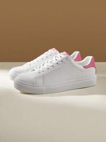 CUCCOO EASI Women's Plain Casual Flat Shoes Trainers
