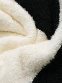 DAZY Áo khoác cardigan nữ cổ tròn tay dài có túi màu khối, quần áo nữ mùa thu - trắng - Xem 10