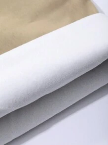 DAZY Pantalones rectos casuales sueltos con diseño de cremallera de unicolor para hombre, otoño