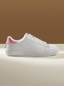 CUCCOO EASI Women's Plain Casual Flat Shoes Trainers
