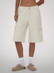 Forever 21 Nieuwe collectie enkellange casual design witte denim jeans, herfst/winter