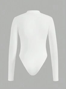 SHEIN EZwear 3 件套大码休闲简约高领长袖紧身衣，适合秋冬季 - 彩色 - 查看 9