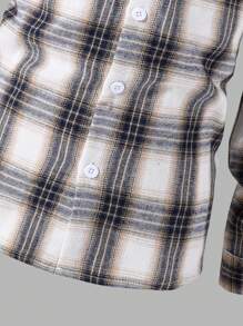 SHEIN Conjunto de 3 camisas informales con bolsillo para niños