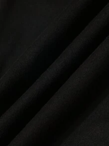 SHEIN EZwear 2 Stücke Damen Hosen in Unifarbe in Große Größen