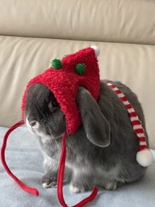 PETSIN Mũ Giáng sinh dễ thương cho thú cưng - Đỏ - Xem 8