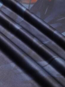 Manfinity Sport Corelite Tricou pentru bărbați cu mânecă scurtă, cu mânecă scurtă, cu imprimeu numeric, stil Boyfriend