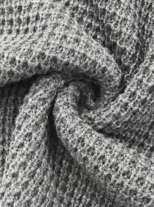 SHEIN LUNE Plus Size Casual Colorblock Striped Knit Sweater, Autumn & Winter Knit Pullover Fall - Black - View 4