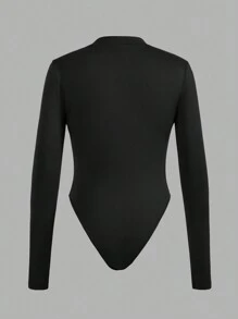 SHEIN EZwear 3 件套大码休闲简约高领长袖紧身衣，适合秋冬季 - 彩色 - 查看 5