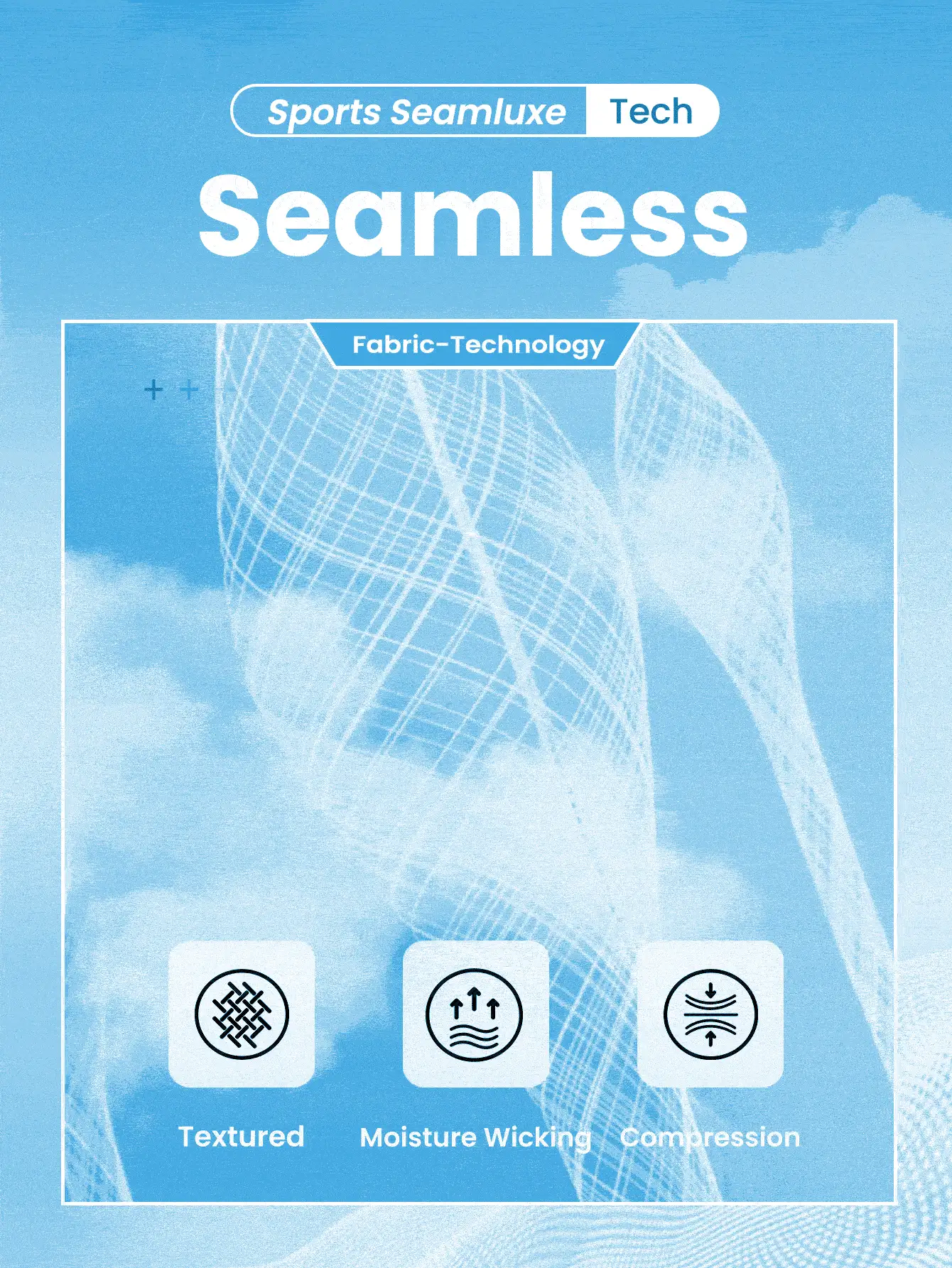 女士简约字母印花打底裤，休闲日常穿着 - 藏蓝色 - 查看 8