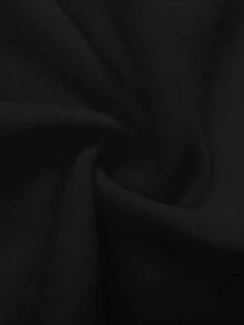 Manfinity EMRG 字母与火焰印花连帽拉链长袖卫衣 - 黑色 - 查看 6