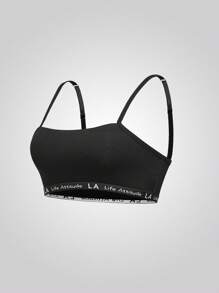 EasyFave Sujetador inalámbrico y sin acolchado para mujer