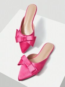 MOTF PREMIUM FASHIONABLE COMFY ROSE PINK FLAT SHOES FOR WOMEN - Hot Pink - View 1