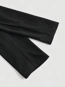 SHEIN MOD Elegante conjunto casual de traje de oficina: vestido y chaqueta, conjunto de dos piezas para otoño, chaquetas de mujer para otoño, vestimenta casual de negocios para mujer, vestido formal, conjunto de dos piezas para mujer sexy de oficina, atuendo de estilo "vieja riqueza" para maestras