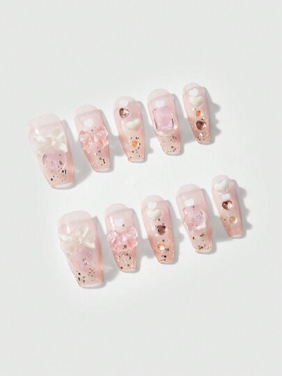 Anime Stickers de décoration d'ongles de luxe chics et polyvalents, ongles à pression