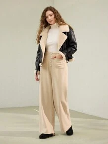 MOTF PREMIUM WOMEN'S COMFORTABLE CASUAL ROUND TOE WHITE FLAT SHOES, FOR NEW YEAR HOLIDAY, SPRING SHOES SPRING BREAK EASTER FOR CHRISTMAS - Black - View 9