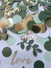 SHEIN 100pcs Random Party Theme Confetti, Table Scatter Decorations For Country Natural Style Party, Wedding Bridal Shower, Classroom Decor Graduation Party Decorations Birthday Decorations