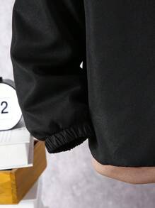 Tween Boy 撞色加厚春秋休闲简约通勤夹克