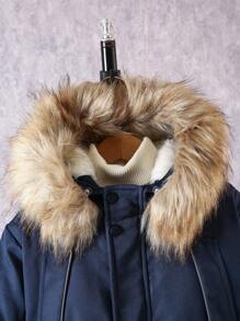 Abrigo casual para exteriores para niños preadolescentes, otoño/invierno