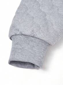 2 peças/conjunto de moletom com capuz e calças de moletom para meninas adolescentes, tecido texturizado, conjunto de roupa da moda, outono
