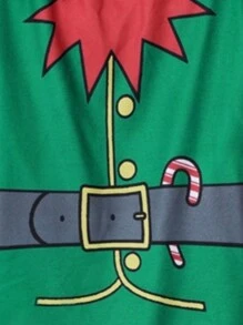 PETSIN 1 Stück Weihnachten Haustierkleidung, Weihnachten Kostüm für Haustiere, Hund Katze T-Shirt im Weihnachtsmann-Stil, Weihnachtsgeschenk für Haustiere - Verschiedenfarbig - Übersicht 3