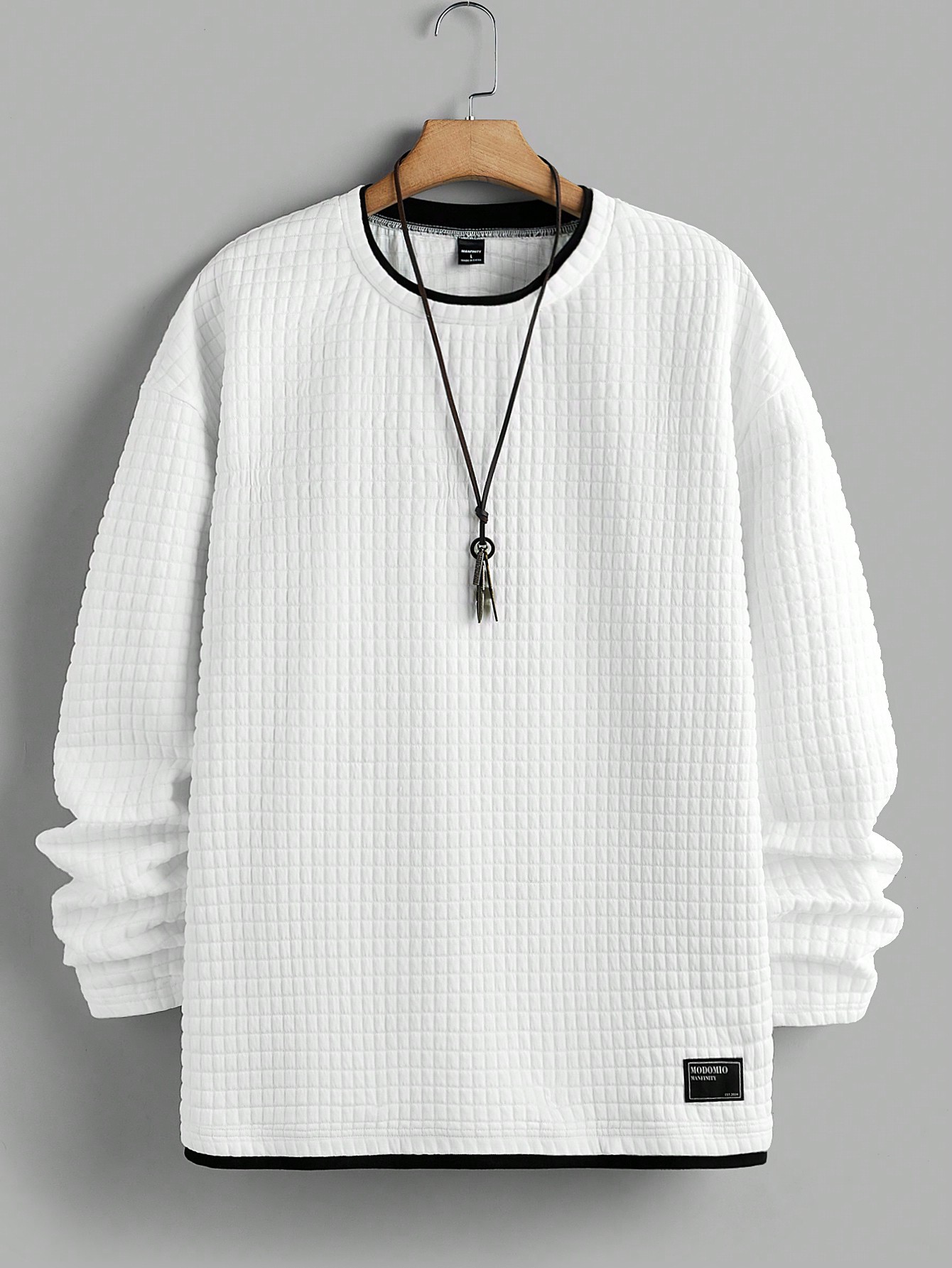 مجموعة بنطلون وتي شيرت رجالي من مانفينيتي موديمو،...