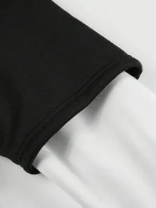 Manfinity EMRG Men's Cartoon Print 2 In 1 Pullover Sweatshirt - Multicolor - View 6