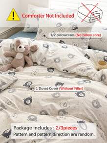 2/3pcs Children Bedding Set (With Pillowcase) - Multicolor - View 7